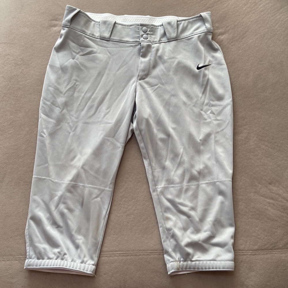 Grey Nike XL Baseball Pants
